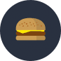 Illustration of a burger