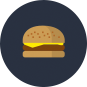 Illustration of a burger